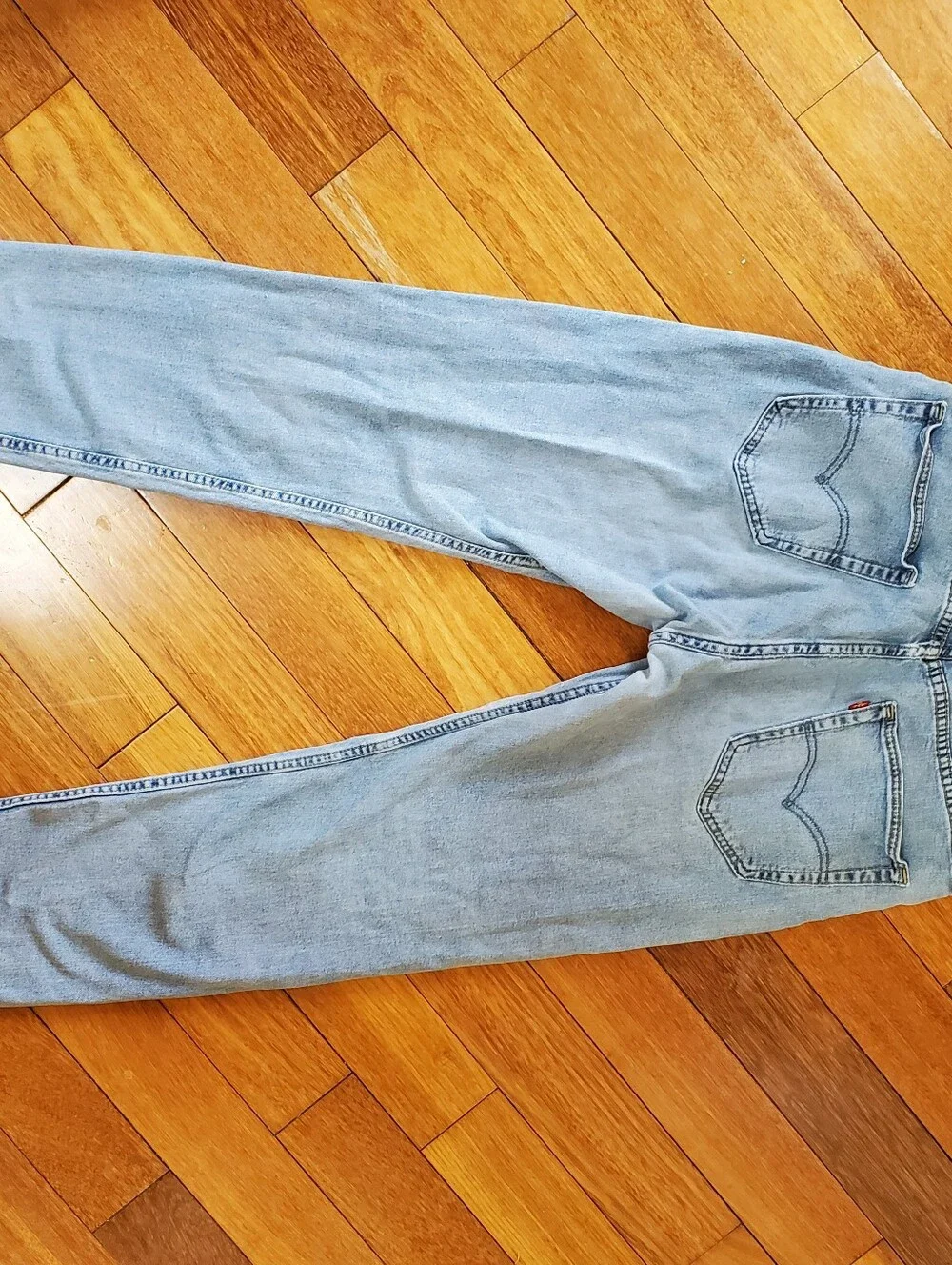 Levi's 502 Waist 36 Length 32 Light Wash Jeans 36x32 - Picture 2 of 5